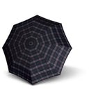 Knirps T.200 M Duomatic - Taschenschirm Regenschirm (check navy)