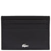 Lacoste FG - Credit Card Holder Leather 6 cc 11 cm (black)