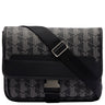 Lacoste The Blend Messenger - Umhängetasche L 29 cm (monogram noir gris)