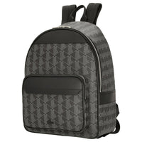 Lacoste The Blend - Rucksack aus Canvas 40 cm (allover monogram black) - Ansicht 2