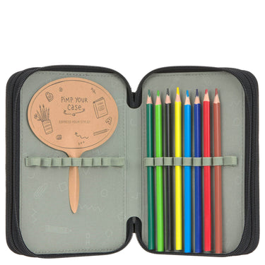 Lässig School Triple Pencil Case - Mäppchen (Unique Black) - Ansicht 5