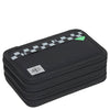 Lässig School Triple Pencil Case - Pencil Case (Unique Black)
