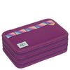 Lässig School Triple Pencil Case - Pencil Case (Color: Unique Lilac)