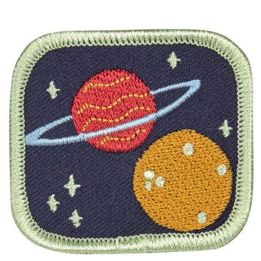 Lässig Zubehör School Patches Set - Anhänger/Patches (Space) - Ansicht 3