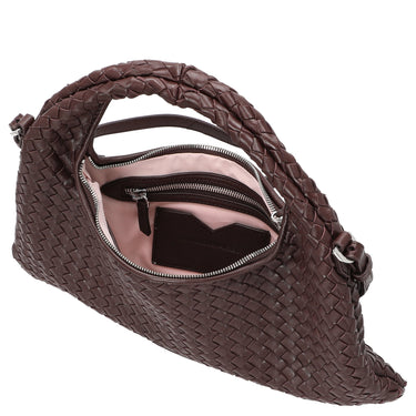 Les Visionnaires Sadie Weave Silky - Henkeltasche (aubergine) - Ansicht 6