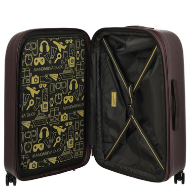 Mandarina Duck Logoduck+ - 4-Rollen-Trolley 70 cm M erw. (choco ice) - Ansicht 6
