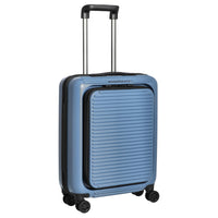Mandarina Duck Tank Case - 4-Rollen-Trolley mit Vortasche 55 cm (china blue) - Ansicht 5