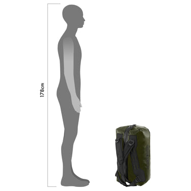 Ortlieb Duffle 40 - Reisetasche/ Rucksack 53 cm (olive black) - Ansicht 11