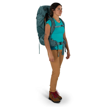 Osprey Renn 50 Women - Trekkingrucksack 70 cm (cascade blue/melon orange) - Ansicht 4