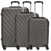 paklite Quick Trolley Set 3tlg. (grau/anthrazit)