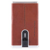 Piquadro Black Square - Card Holder 5cc 10 cm (brown)