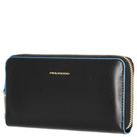 Piquadro Blue Square - Damengeldbörse 12cc 18 cm RFID (black) - Ansicht 3