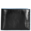 Piquadro Blue Square - Herrengeldbörse 4cc 12.5 cm (black)
