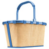 reisenthel carrybag - Shopping Basket (frame raffia blue)