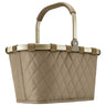reisenthel carrybag - Einkaufskorb (frame rhombus olive)