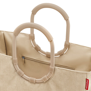 reisenthel shopping loopshopper L - Einkaufstasche mit Bügel 46 cm (cord sand) - Ansicht 3