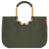reisenthel shopping loopshopper L - Shopping Bag with Frame 46 cm (forest gold)