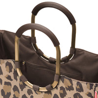 reisenthel shopping loopshopper L - Einkaufstasche mit Bügel 46 cm (frame leo macchiato) - Ansicht 3