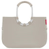reisenthel shopping loopshopper L - Einkaufstasche mit Bügel 46 cm (herringbone sand)