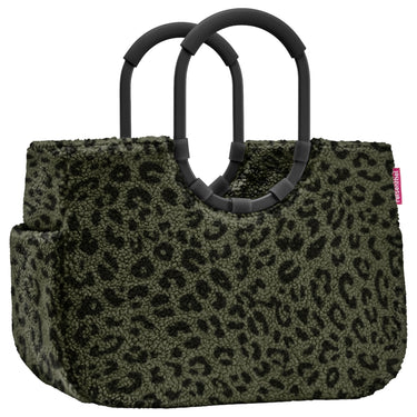 reisenthel shopping loopshopper L - Einkaufstasche mit Bügel 46 cm (teddy leo olive) - Ansicht 2