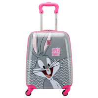 Roncato Looney Tunes Kids - 4-Rollen-Kindertrolley 44 cm (Bugs Bunny Grigio)