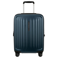 Samsonite Fyrm - 4-Rollen-Kabinentrolley 55 cm erw. (steel blue)