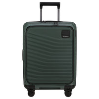 Samsonite Intuo Easy Access - 4-Rollen-Kabinentrolley mit Laptopfach 15.6" 55 cm erw. (olive green)