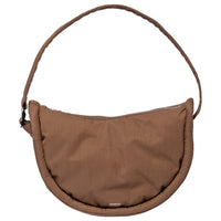 Sandqvist Curve Half Moon Bag S - Umhängetasche 26 cm (dark taupe)