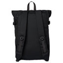 Sandqvist Icon Rolltop - Rucksack M 14" 60 cm (black/ black with black leather) - Ansicht 3