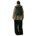 Sandqvist Icon Rolltop - Rucksack M 14" 60 cm (dawn green with dark brown leather) - Ansicht 7