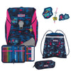Scout Alpha DIN - School Backpack Set 4 pcs. (Magic Sea)