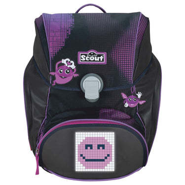 Scout Alpha Exklusiv "Movie Star" - Schulranzen Set 5tlg. (Pink Pixel) - Ansicht 2