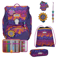 Scout Alpha Exklusiv Superflash - Schulranzen Set 4tlg. (Fantasy)