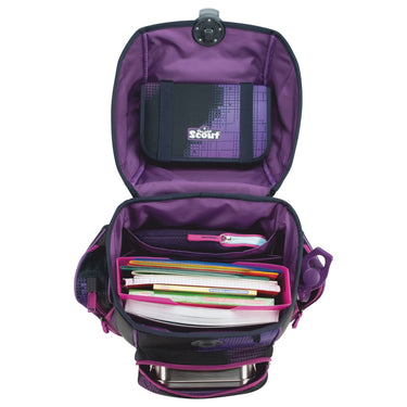 Scout Genius Exklusiv "Movie Star" - Schulranzen Set 5tlg. (Pink Pixel) - Ansicht 5