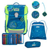 Scout Neo DIN - School Backpack Set 4pcs. (Deep Sea)
