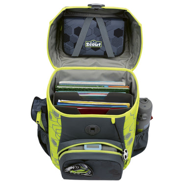 Scout Neo Exklusiv Superflash Extreme - Schulranzen Set 4tlg. (Soccer Star) - Ansicht 6