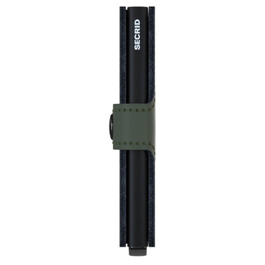 Secrid Matte Miniwallet - Geldbörse RFID 6.5 cm (green-black) - Ansicht 3