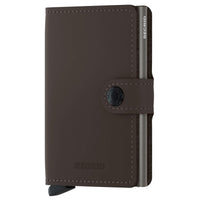 Secrid Matte Miniwallet - Geldbörse RFID 6.5 cm (truffle)