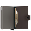 Secrid Matte Miniwallet - Geldbörse RFID 6.5 cm (truffle) - Ansicht 4