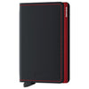 Secrid Matte Slimwallet - Wallet RFID 6.8 cm (black-red)