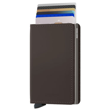 Secrid Matte Slimwallet - Geldbörse RFID 6.8 cm (truffle) - Ansicht 2