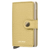 Secrid Miniwallet Pebble - Wallet 6cc 10.2 cm RFID (butter yellow)