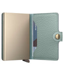 Secrid Miniwallet Pebble - Geldbörse 6cc 10.2 cm RFID (sea green) - Ansicht 4