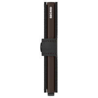 Secrid Original Miniwallet - Geldbörse RFID 6.5 cm (black-brown) - Ansicht 2