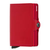 Secrid Original Twinwallet - Wallet RFID 7 cm (red-red)