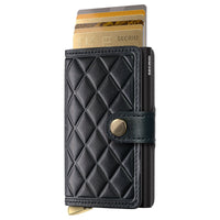 Secrid Premium Emboss Miniwallet - Geldbörse RFID 6.5 cm (diamond black) - Markenkoffer