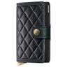 Secrid Premium Emboss Miniwallet - Geldbörse RFID 6.5 cm (diamond black) - Markenkoffer