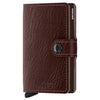 Secrid Vegetable Tanned Miniwallet - Wallet RFID 6.5 cm (espresso-brown)