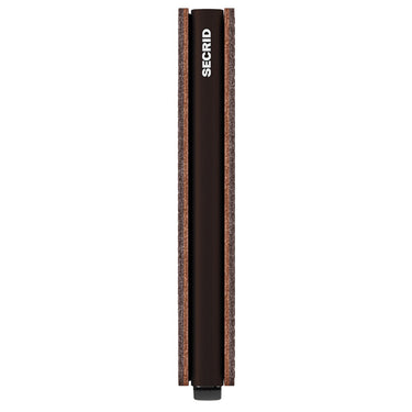 Secrid Vegetable Tanned Slimwallet - Geldbörse RFID 6.8 cm (espresso brown) - Ansicht 2
