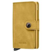 Secrid Vintage Miniwallet - Geldbörse RFID 6.5 cm (yellow)